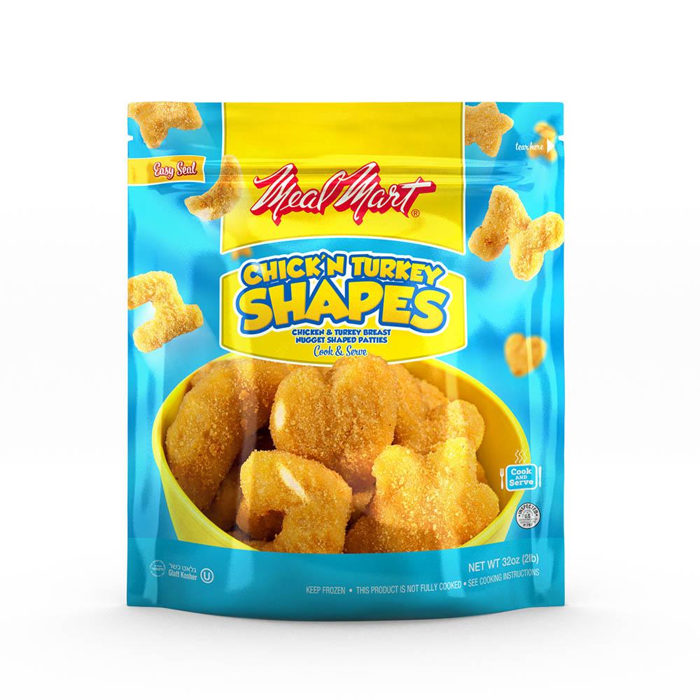 CHICKEN TURKEY SHAPES NUGGETS – Zaftig Kosher