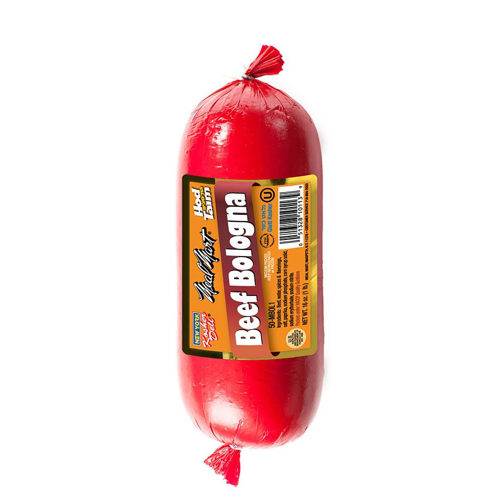BEEF BOLOGNA (CHUB) Zaftig Kosher
